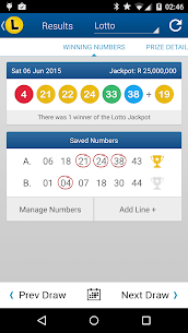 SA Lotto & Powerball Results APK 2