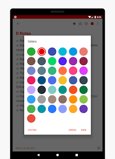 D Notes - notes and lists Screenshot
