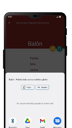 Diccionario Español Sinonimos