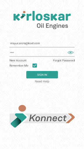 Android application iKonnect screenshort