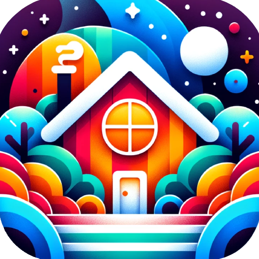 Dream House Coloring Logo