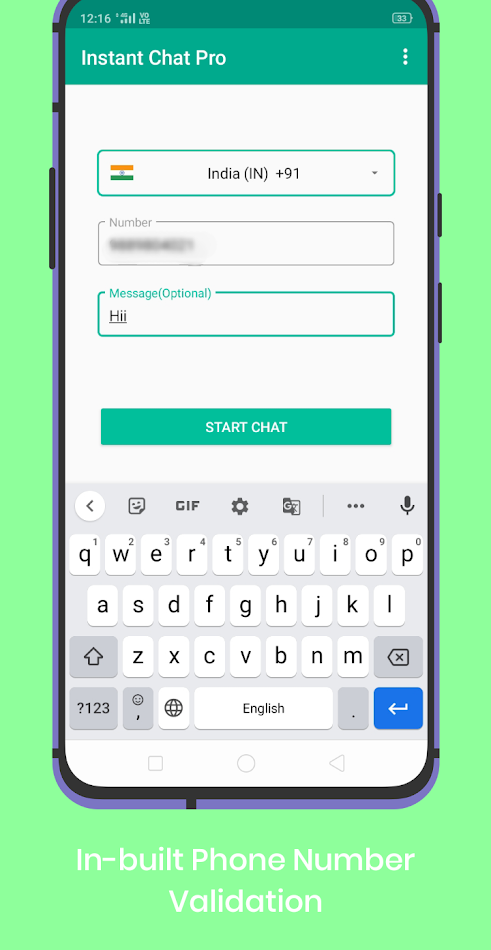 #2. Instant Chat (Android) Által: Giristudio