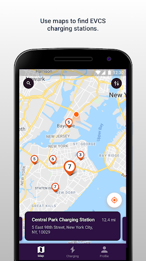 Android application EVCS screenshort