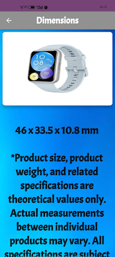 HUAWEI WATCH FIT 2 Guide Screen 2