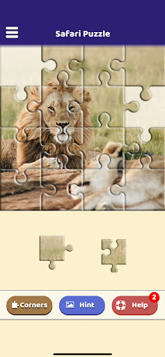 Safari Jigsaw Puzzle Screen 2