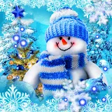Snowman Christmas icon
