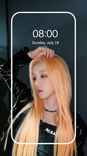Android application YUQI (G)I-DLE HD Wallpaper screenshort
