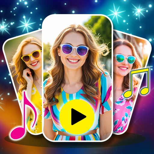 Photo Video Maker with Music Download on Windows