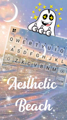 Aesthetic Beach Theme Screen 3