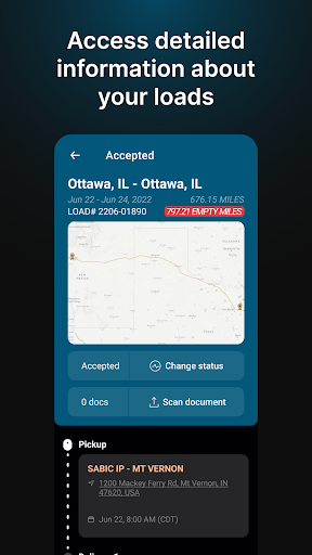 Android application Loadify Solutions Driver App screenshort