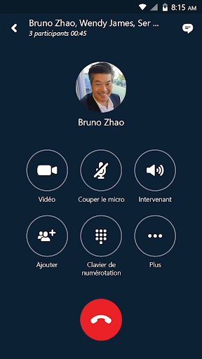 Skype for Business for Android screenshot 1