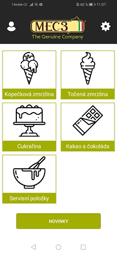Android application MEC3 CZ screenshort