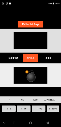 Android application Patlat Bi Sayı screenshort