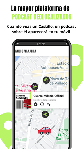 Android application OnWayPod screenshort