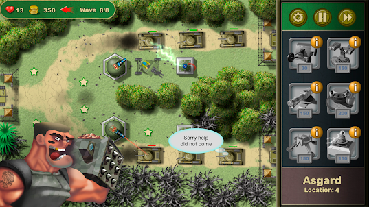 Island Defense: Tank Games