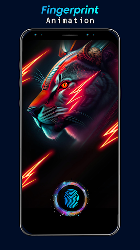 Fingerprint Animation Walpaper Screenshot 2 - AppWisp.com