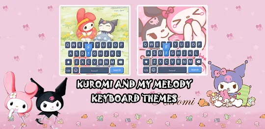 Kuromi Melody Keyboard Themes