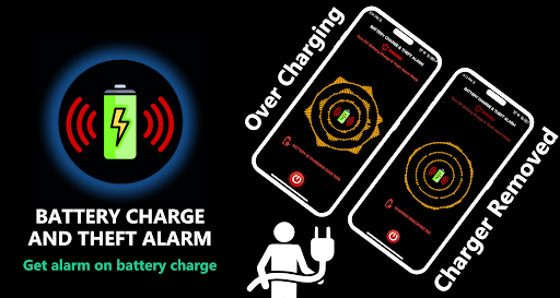 Android application Battery Charge & Theft Alarm screenshort