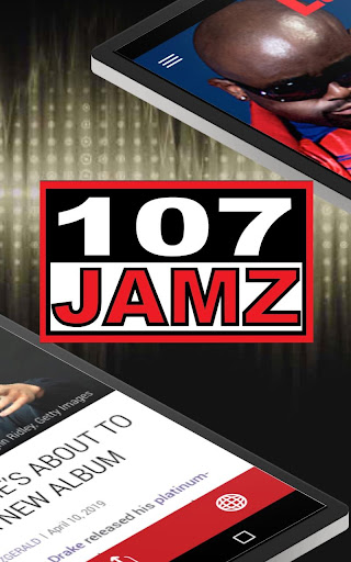 Screenshot of 107 JAMZ - Lake Charles (KJMH)
