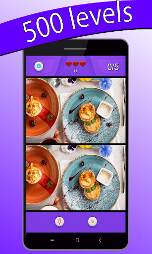 Spot the difference 500 levels – Brain Puzzle  screenshots 1