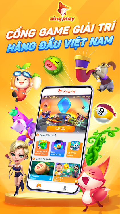 ZingPlay HD Cổng game giải trí - 2024.04.04.580 - (Android)