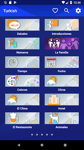 Vista previa de la aplicación