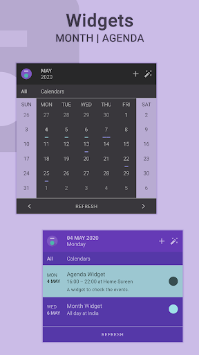 Everyday Calendar Widget Screenshot 2