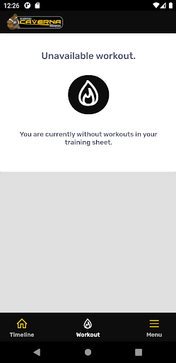 Caverna Fitness Screen 2