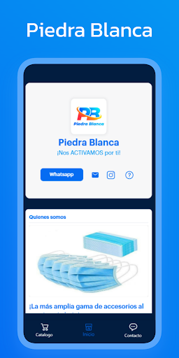 Android application Piedra Blanca screenshort