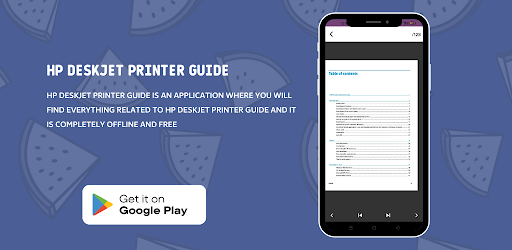 HP DeskJet Printer Guide Screen 2