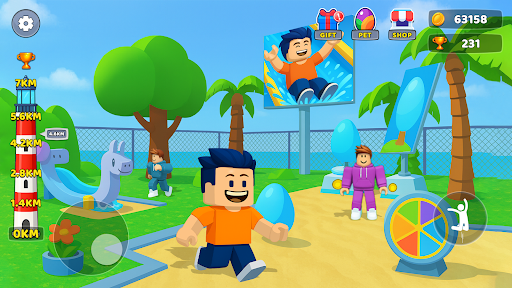 Climb Tower Waterpark Sim 3D