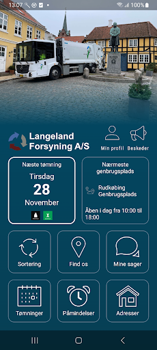 Android application Mit Affald - Langeland screenshort