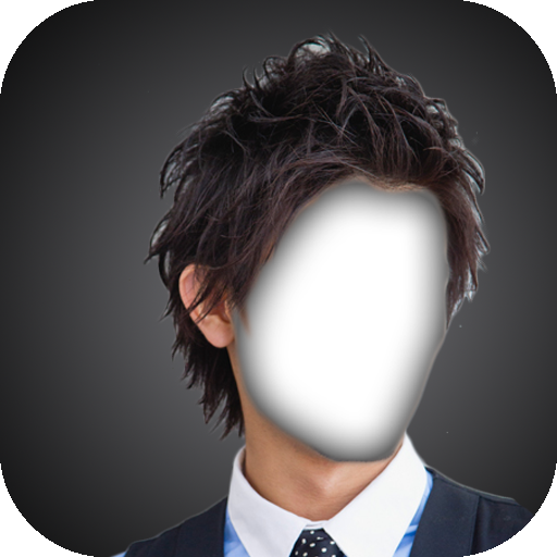 Japanese Men Hairstyle Montage  Icon