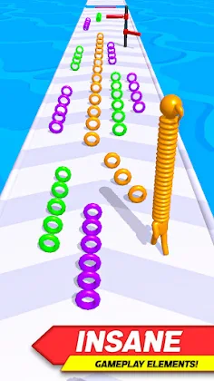 Longest Neck Stack Run 3D - Screenshot 2