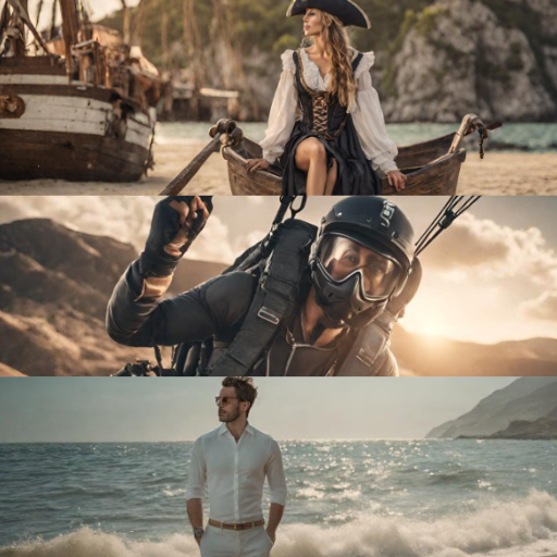 Outfits paisajes y disfraces logo