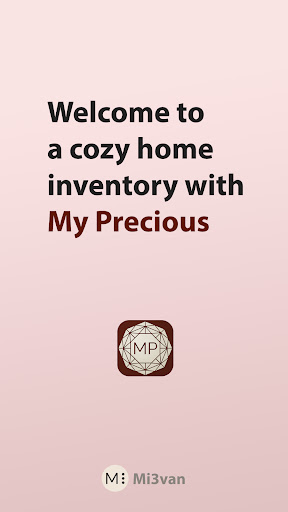 Screenshot of My Precious - Home inventory
