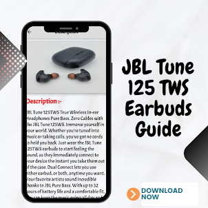 JBL Tune 125 TWS Earbuds Guide