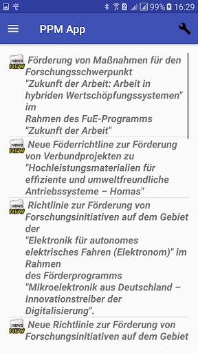 PPM App Screen 2