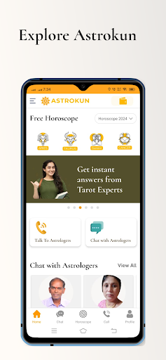 Android application AstroKun - Genuine Astrology screenshort