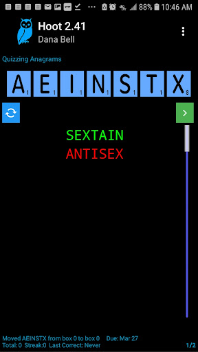 Hoot (word study) screenshot 4