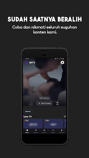 Android application SK TV - Film, Serial & Live TV screenshort