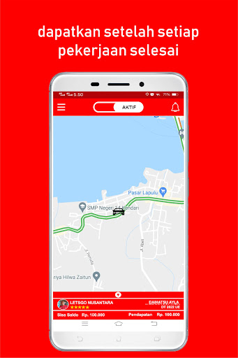 LetsGo - Driver Mobil Screen 2