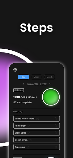 HealthMetric Glow Screen 3