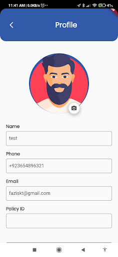 Android application MIA screenshort