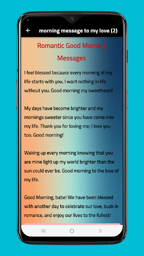 Morning message to my love Screenshot 3 - AppWisp.com