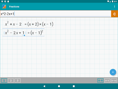 Fraction Calculator + Math PRO Screenshot
