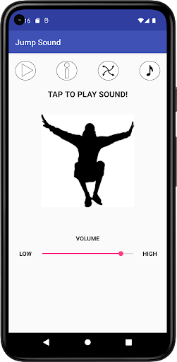 Android application Jump Sound screenshort