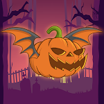 Cover Image of ดาวน์โหลด Flappy Pumpkin Happy Halloween  APK