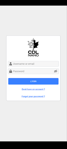 Android application CDL Nano screenshort