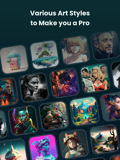 Screenshot of GenZArt: Fast AI Art Generator